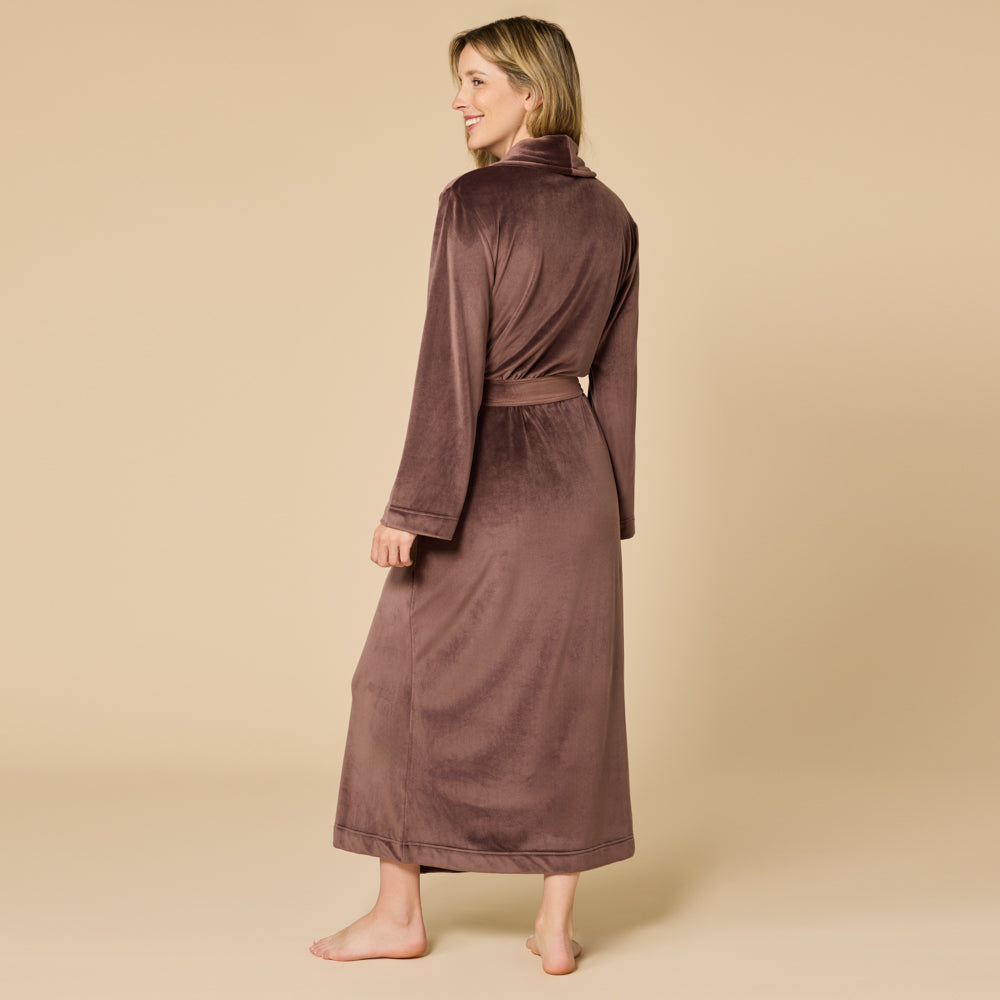 Serenity Wrap Robe Espresso