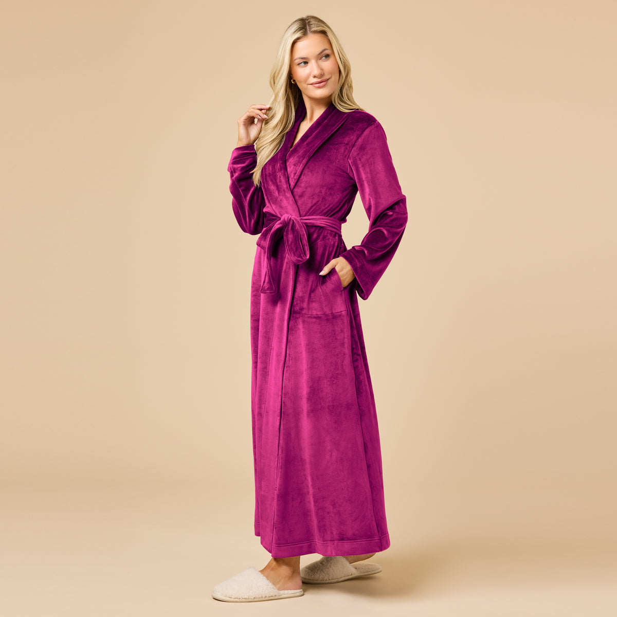 Serenity Wrap Robe Serenity Wrap Robe in Magenta