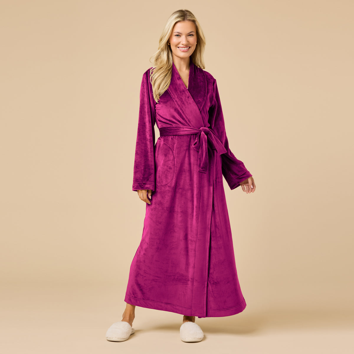 Serenity Wrap Robe Serenity Wrap Robe in Magenta