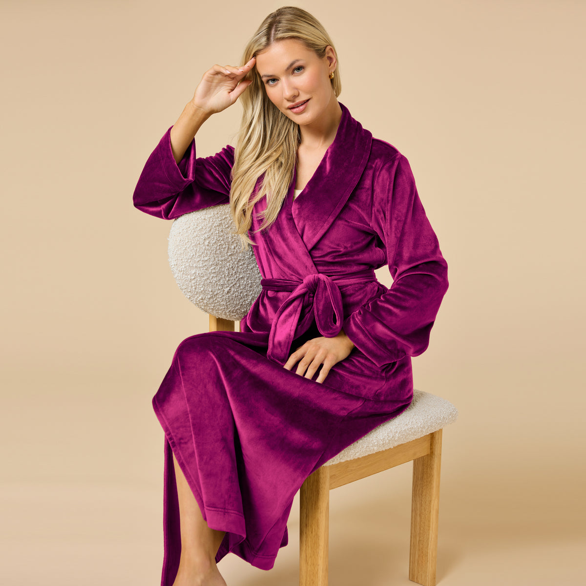 Serenity Wrap Robe Serenity Wrap Robe in Magenta