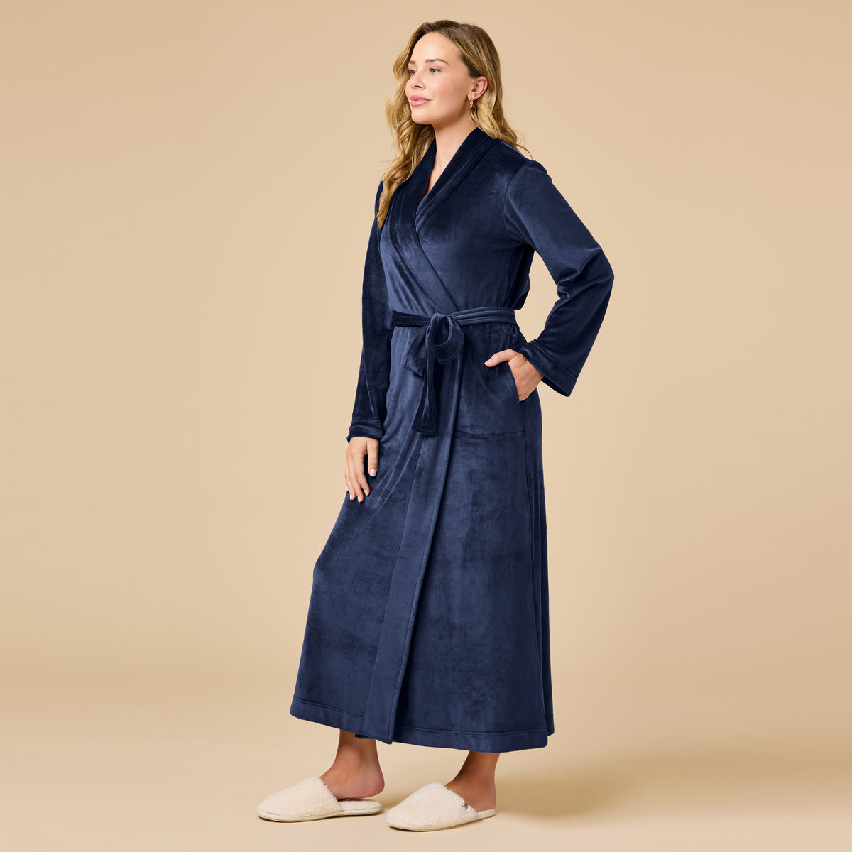 Serenity Wrap Robe Serenity Wrap Robe in Midnight