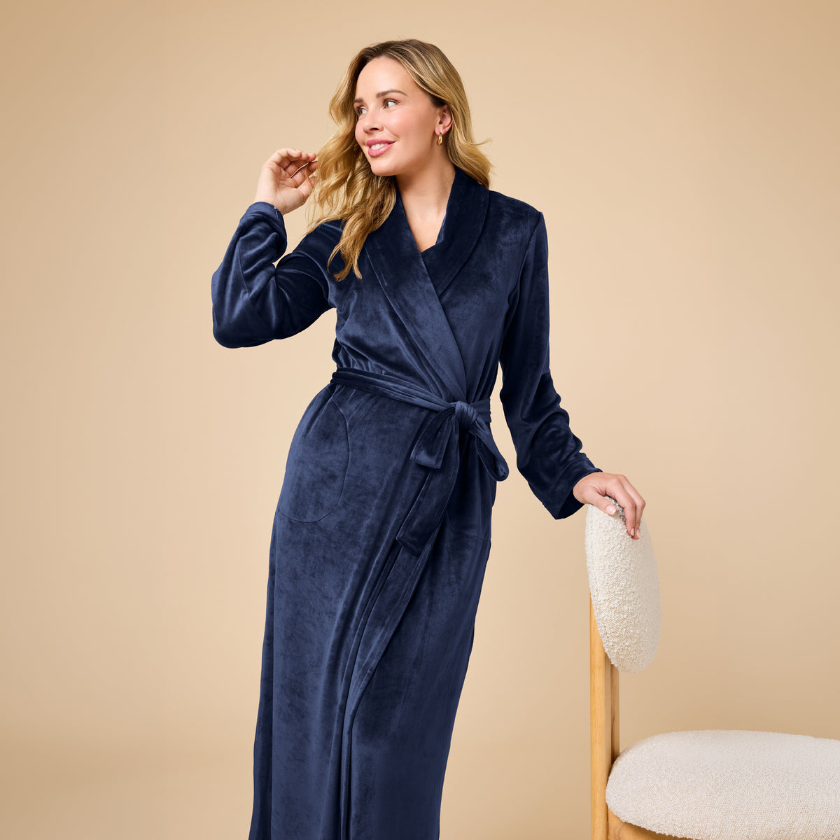 Serenity Wrap Robe Serenity Wrap Robe in Midnight