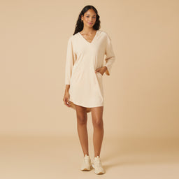 Terry Hooded Lounger Terry Hooded Lounger in Warm Sand