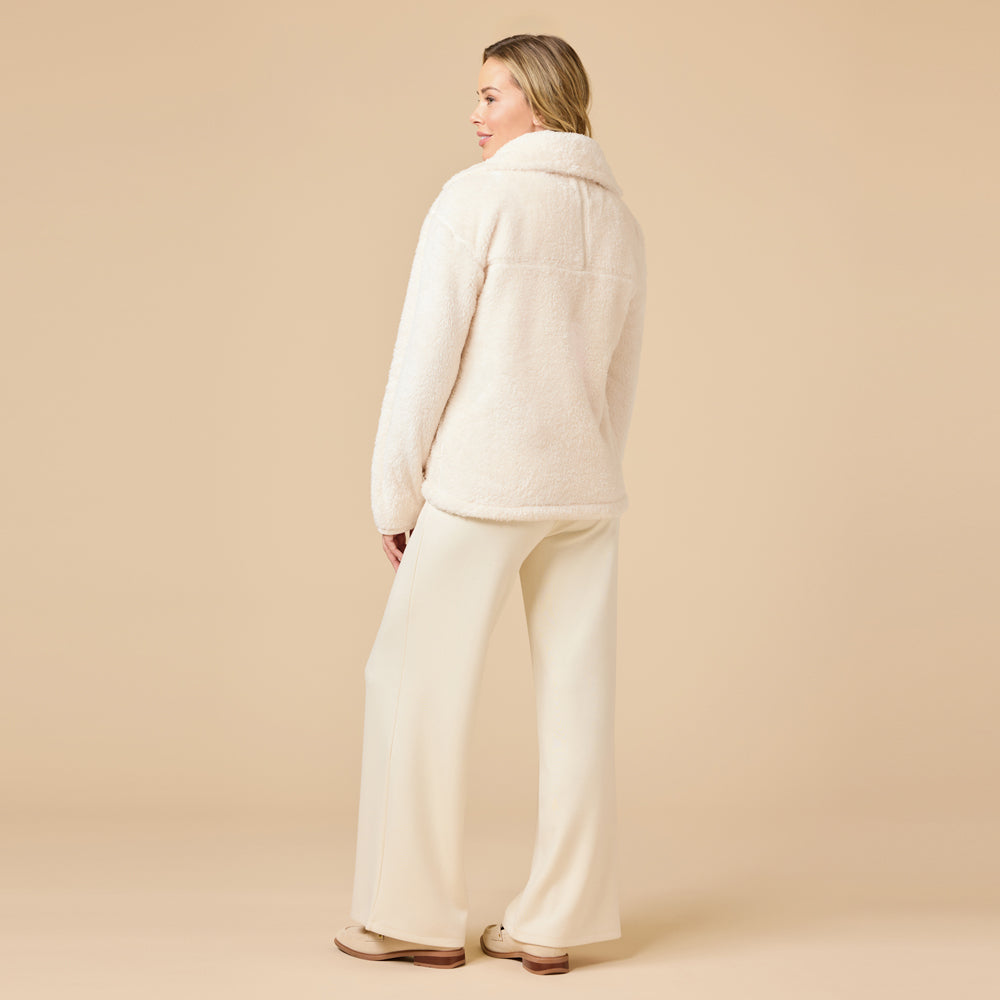 DreamPlush 1/4 Zip Pullover in Almond
