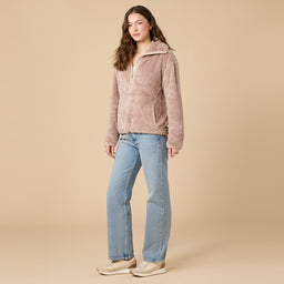 DreamPlush 1/4 Zip Pullover DreamPlush 1/4 Zip Pullover in Coco