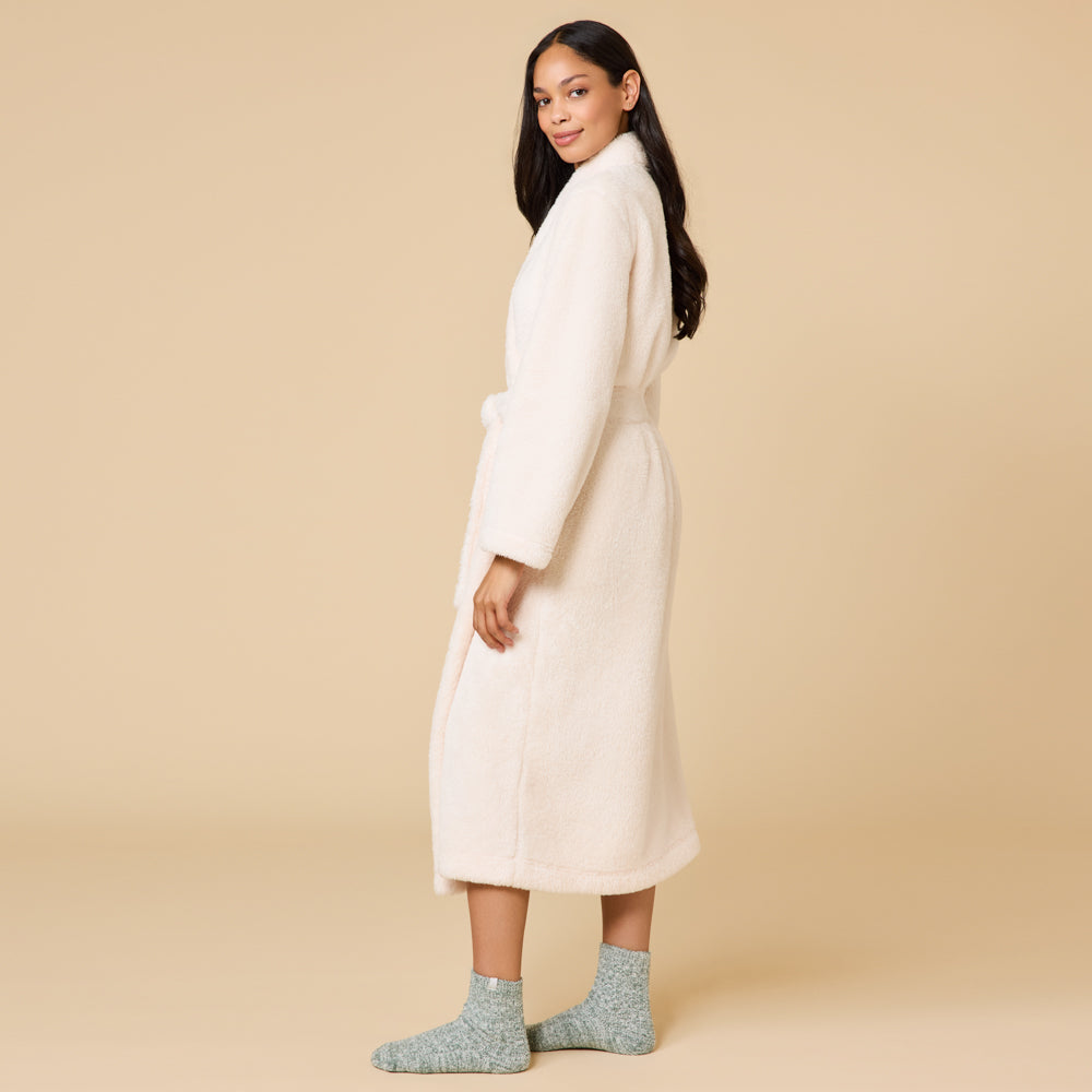 DreamPlush Wrap Robe Almond