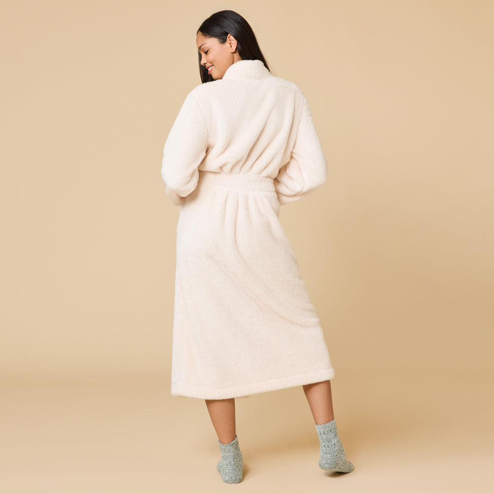 DreamPlush Wrap Robe Almond