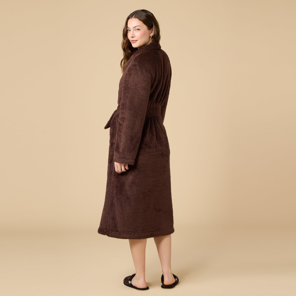 DreamPlush Wrap Robe DreamPlush Wrap Robe in Espresso