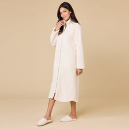 DreamPlush Zip Robe DreamPlush Zip Robe in Almond