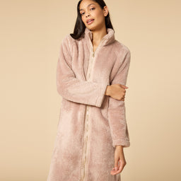 DreamPlush Zip Robe DreamPlush Zip Robe in Coco