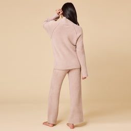 Marshmallow Rib Mock Neck with Long Pant Marshmallow Rib Mock Neck with Long Pant in Coco
