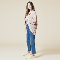 Solid Marshmallow Shrug Solid Marshmallow Shrug in Coco