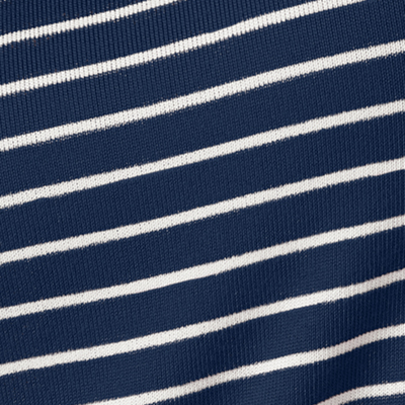 Dream Jersey Crew Neck Lounge Set in Midnight Stripe