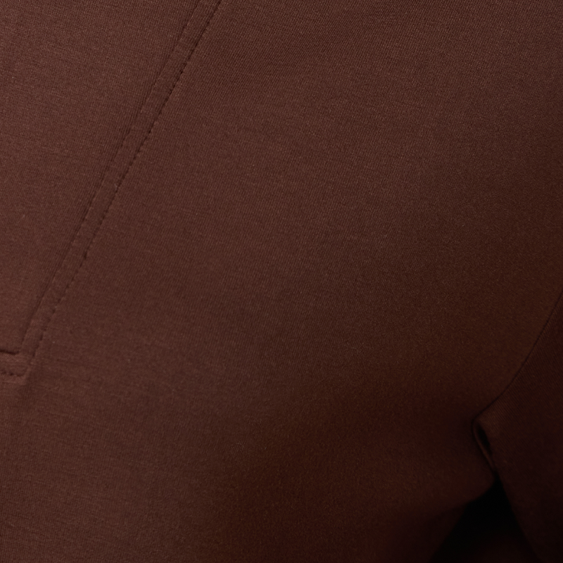 DreamTech ¼ Zip Jogger Set in Espresso