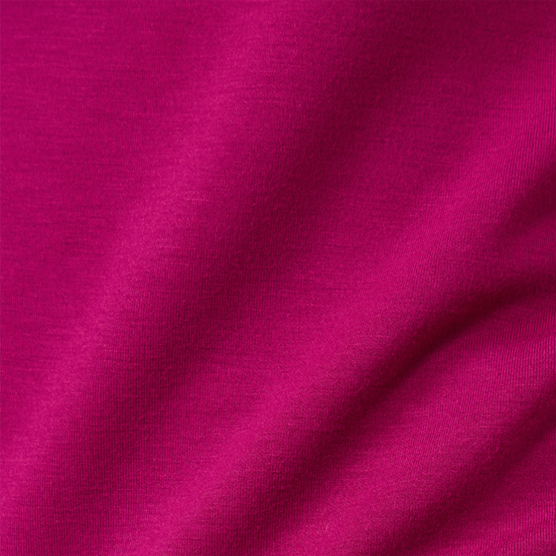 DreamTech Zip Mock Neck with Ankle Pant in Magenta