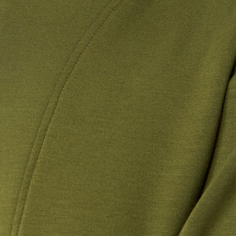 DreamTech Zip Mock Neck with Ankle Pant in Olive