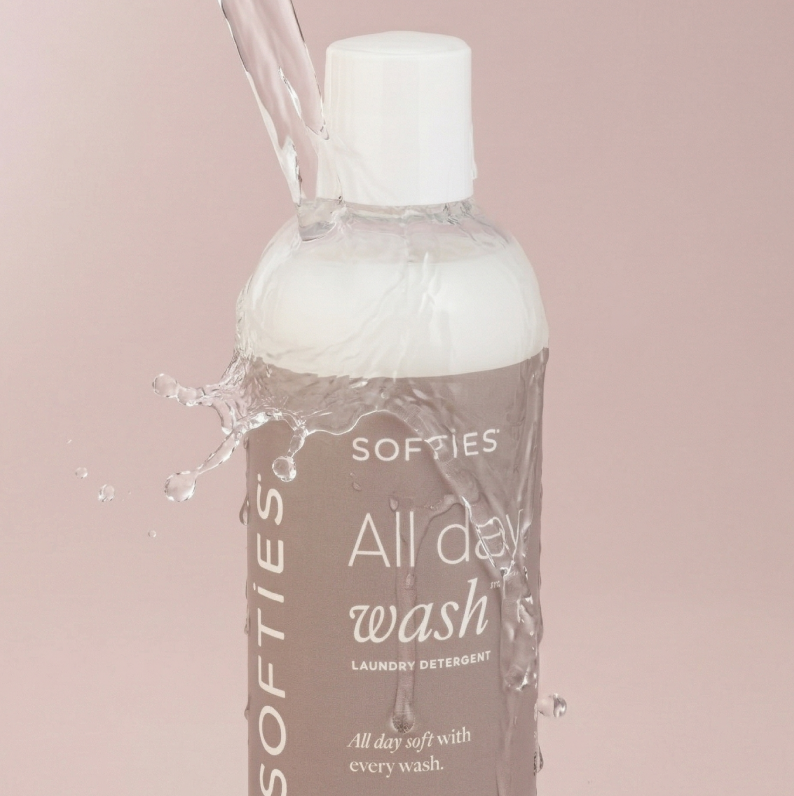 Softies x The Fill All Day Wash™ Laundry Detergent
