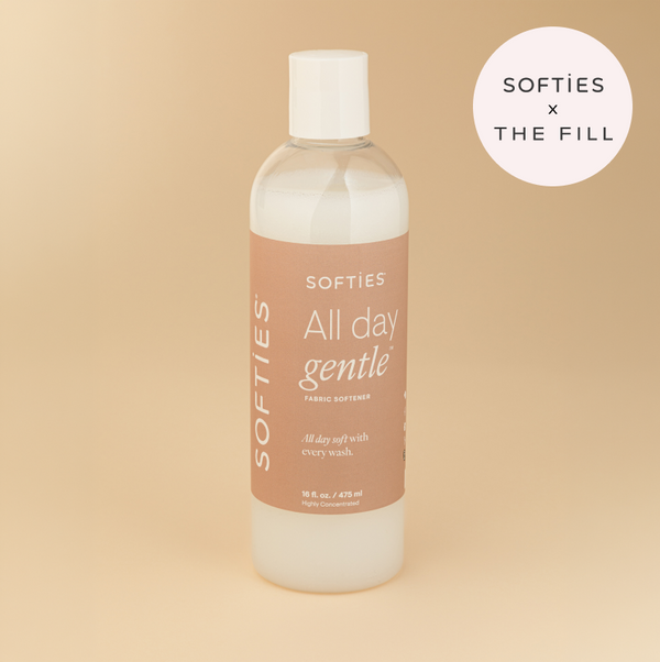 Softies x The Fill All Day Gentle™ Fabric Softner