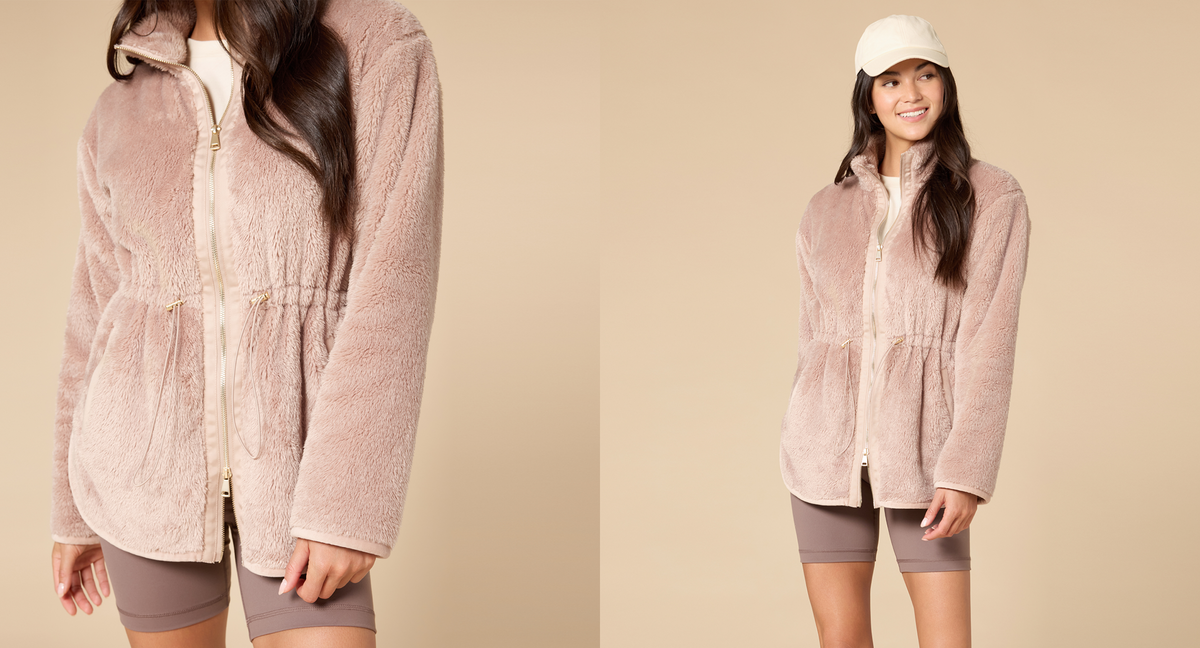 DreamPlush Double Zip Jacket