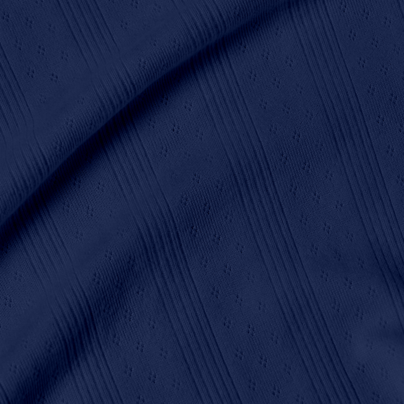 Pointelle Tank with Shelf Bra in Midnight