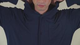 Take 10 Men's Notch Collar PJ Midnight