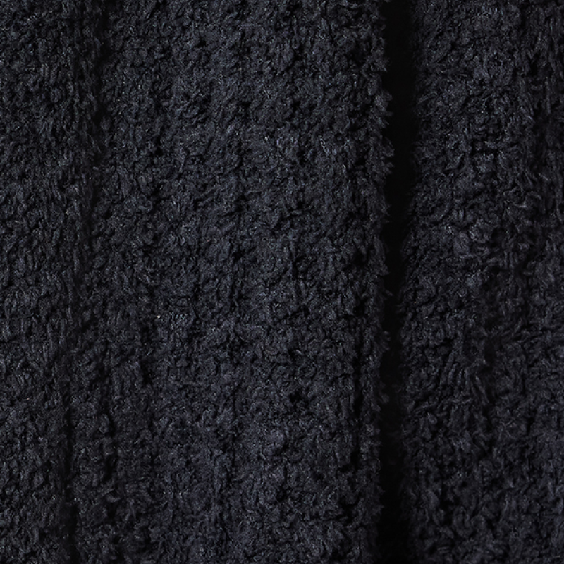 Waffle Marshmallow Cocoon Cardigan Waffle Marshmallow Cocoon Cardigan in Black