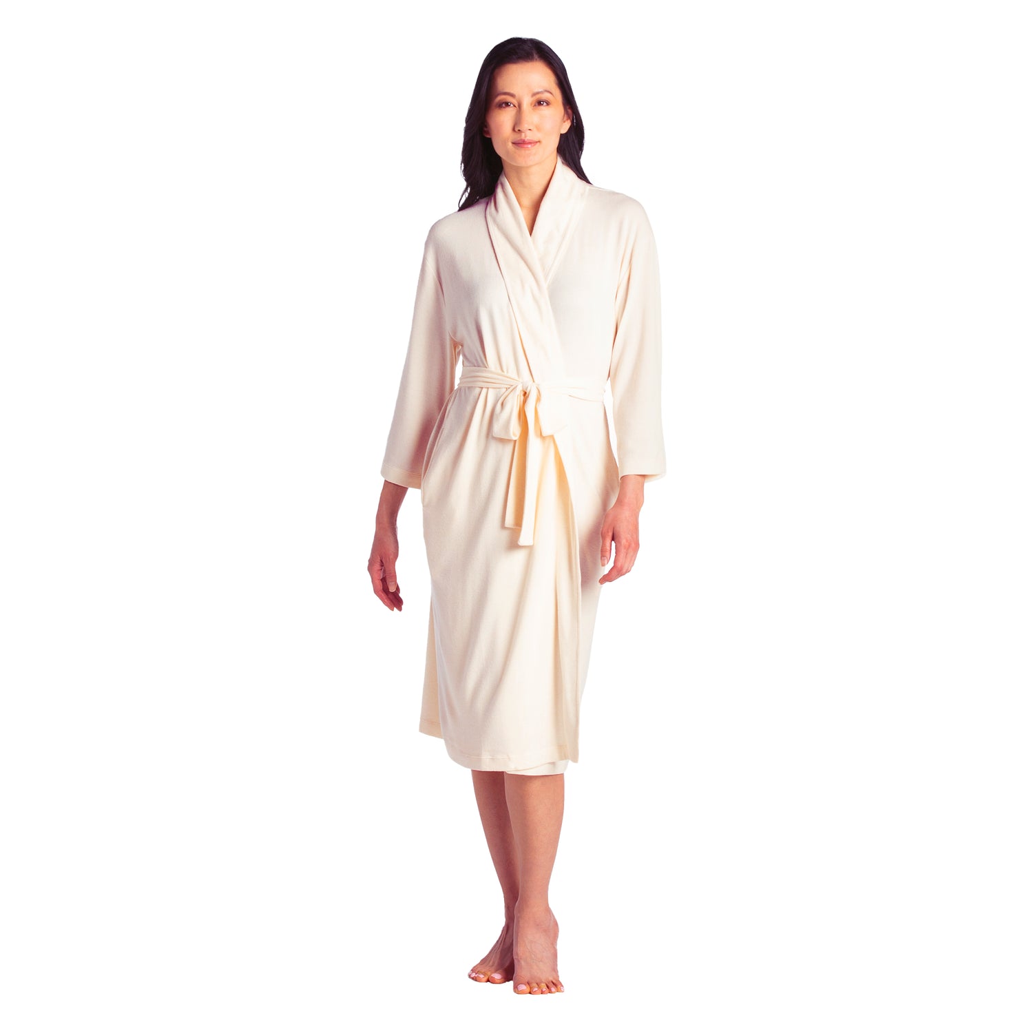 Dream Shawl Collar Robe Buttercream