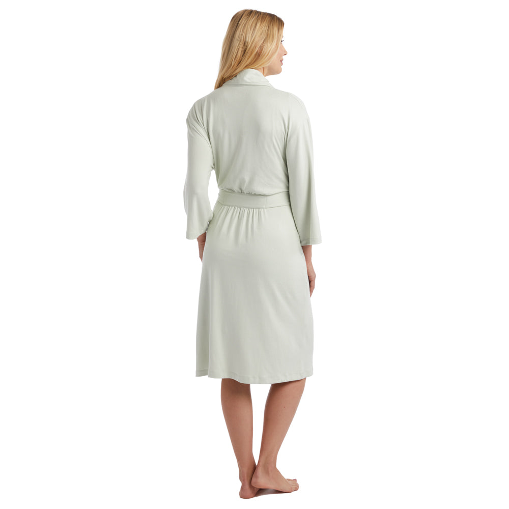 Dream Shawl Collar Robe Sage