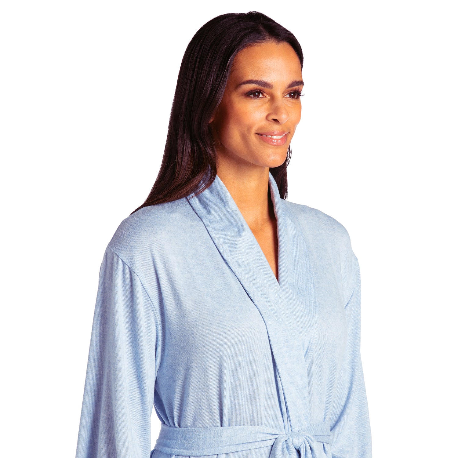 Dream Shawl Collar Robe Sky Blue