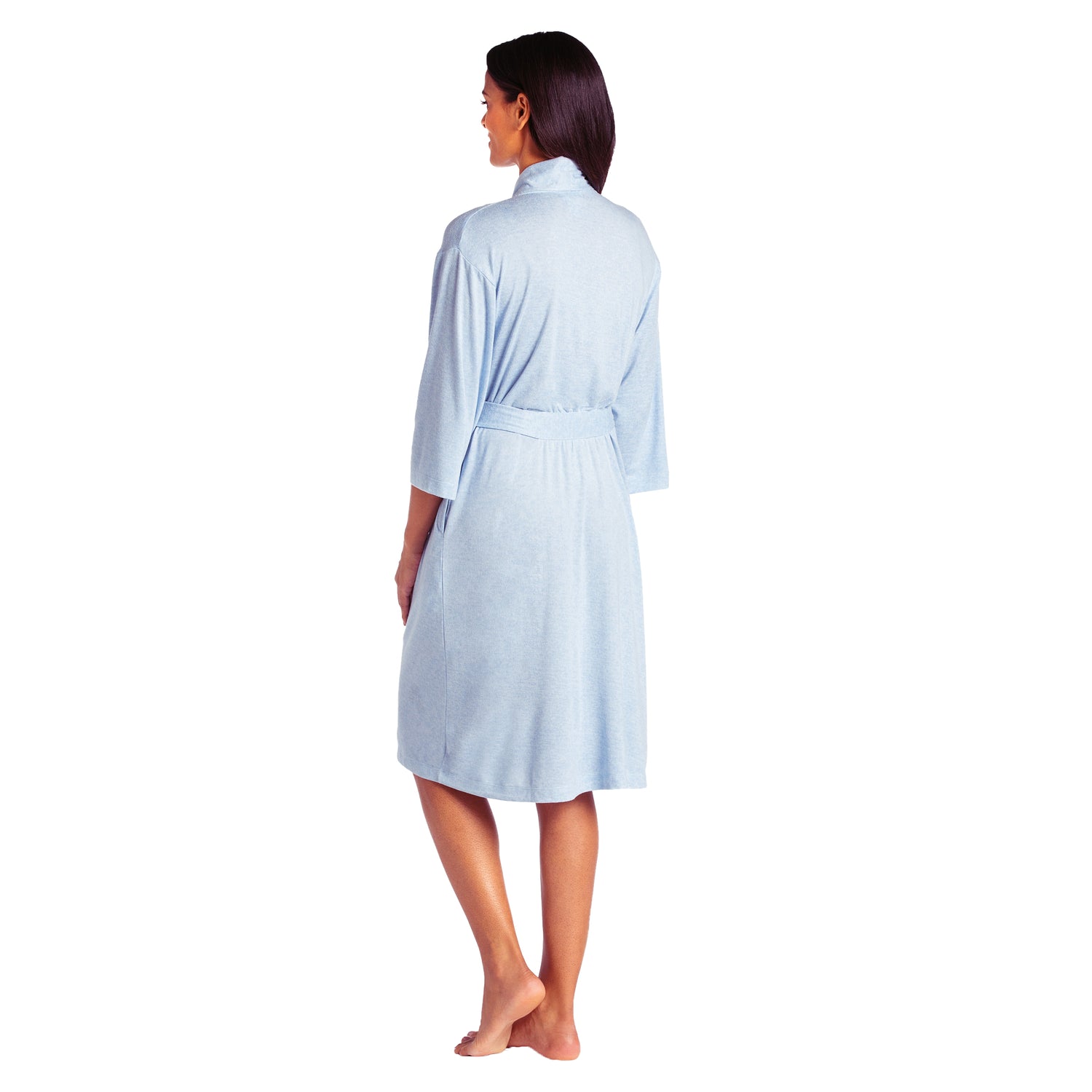 Dream Shawl Collar Robe Sky Blue