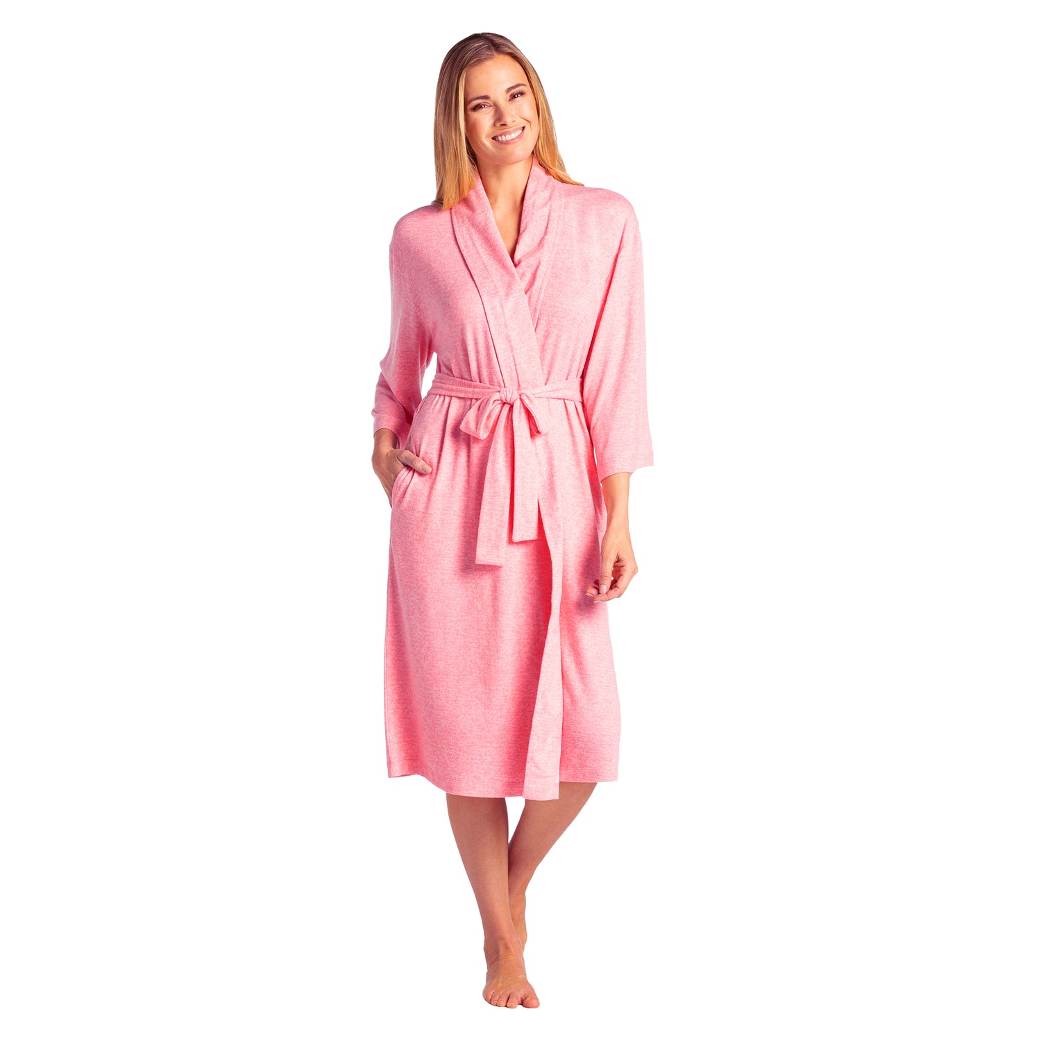 Dream Shawl Collar Robe Strawberry