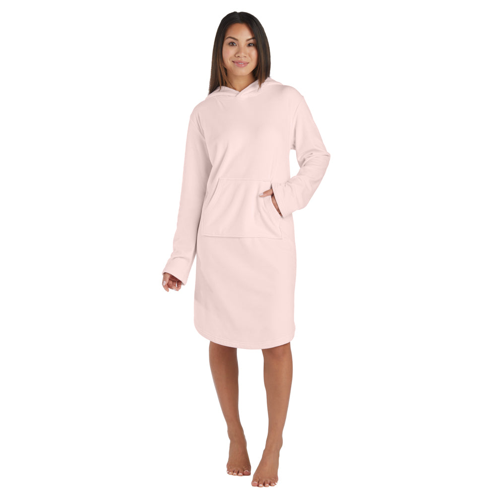 Hooded Snuggle Lounger Blush Pink