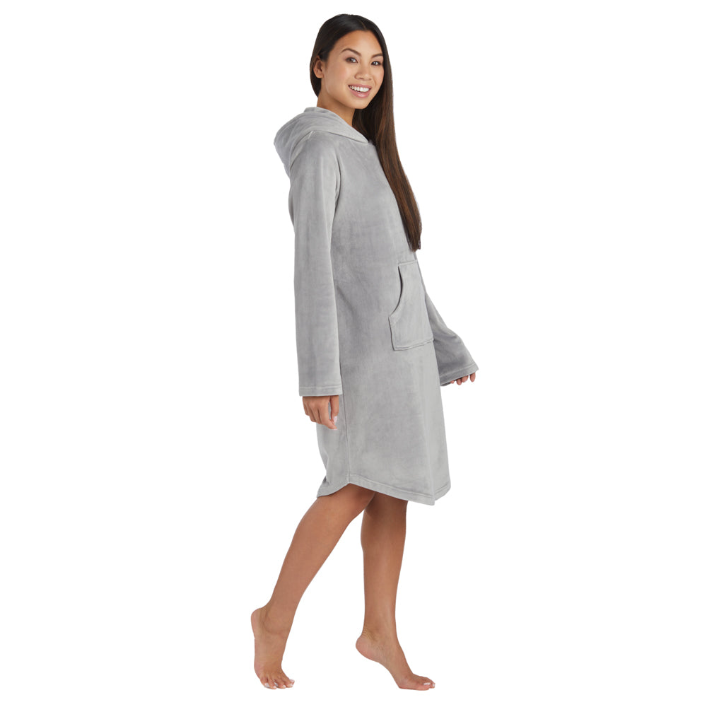 Hooded Snuggle Lounger Grey