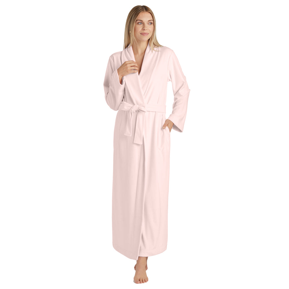 Serenity Wrap Robe Blush Pink