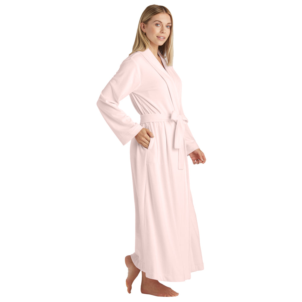 Serenity Wrap Robe Blush Pink