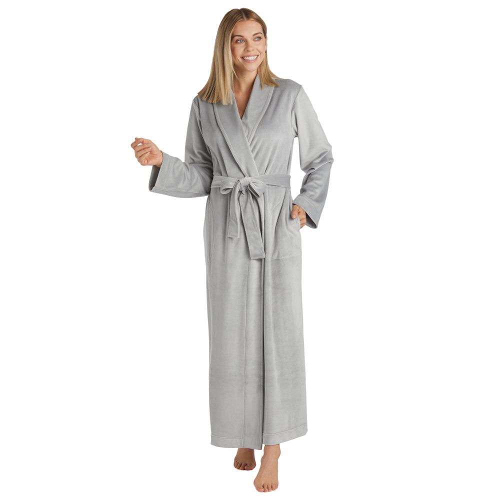 Serenity Wrap Robe Grey