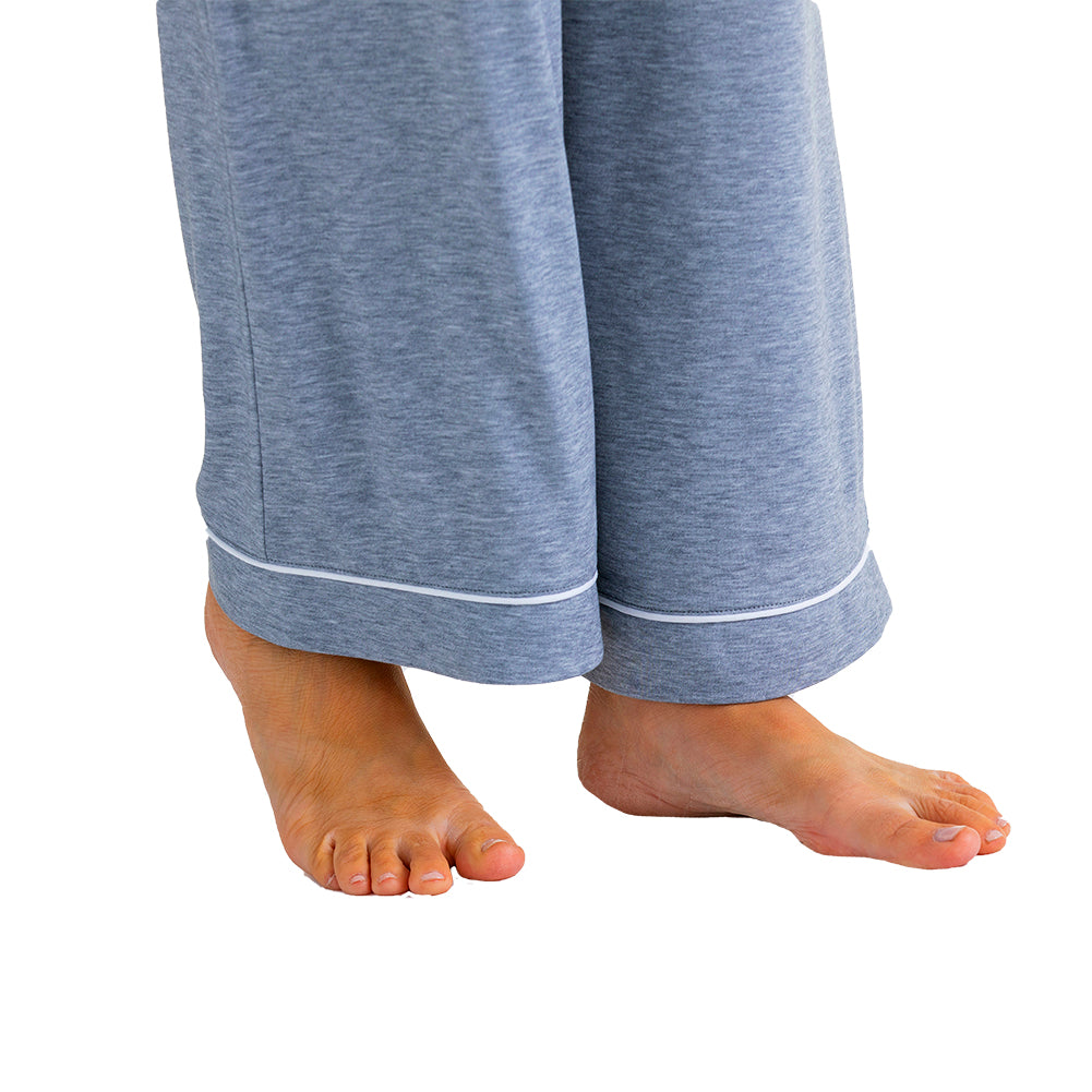 Piper - Long Sleeve Ankle PJ Set Gray