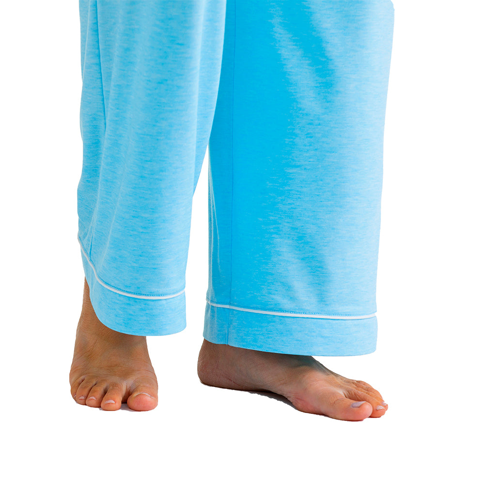 Piper - Long Sleeve Ankle PJ Set Lt. Blue