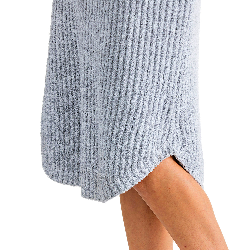 Marshmallow Slouch Turtleneck Lounger Grey