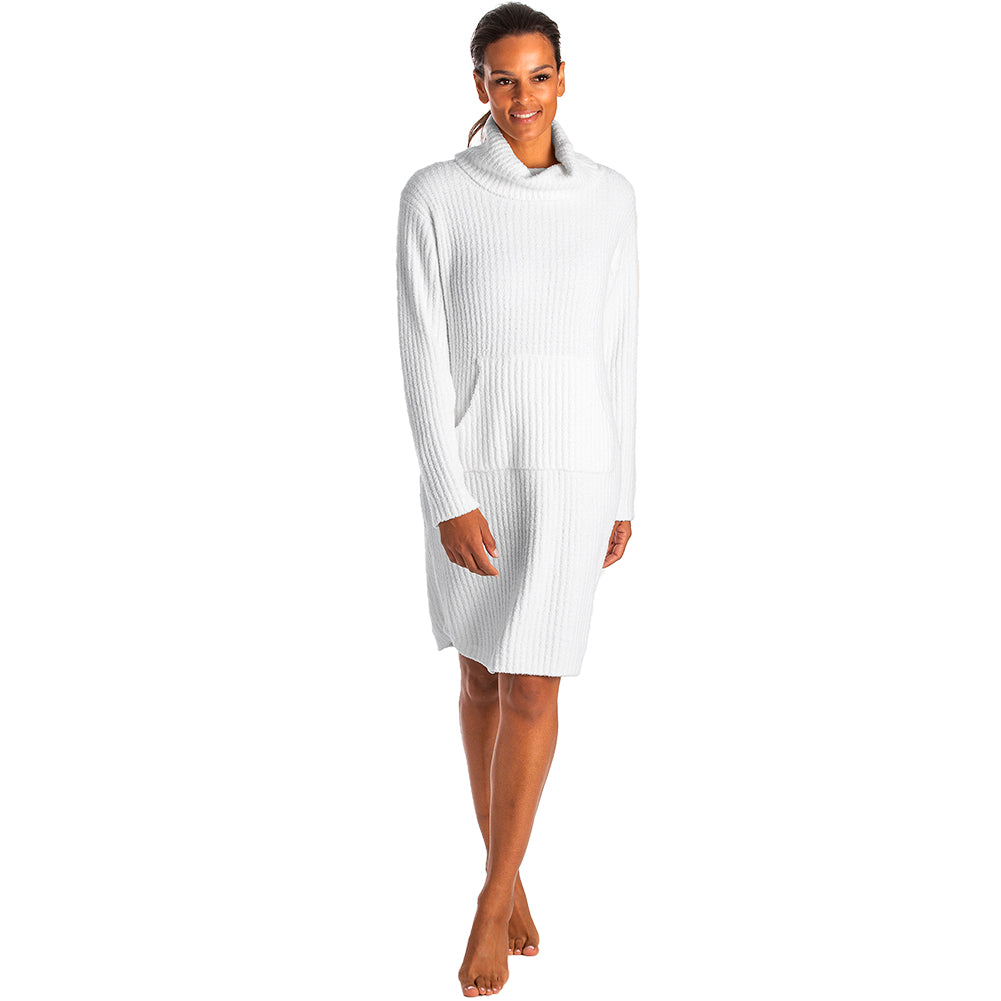 Marshmallow Slouch Turtleneck Lounger Ivory