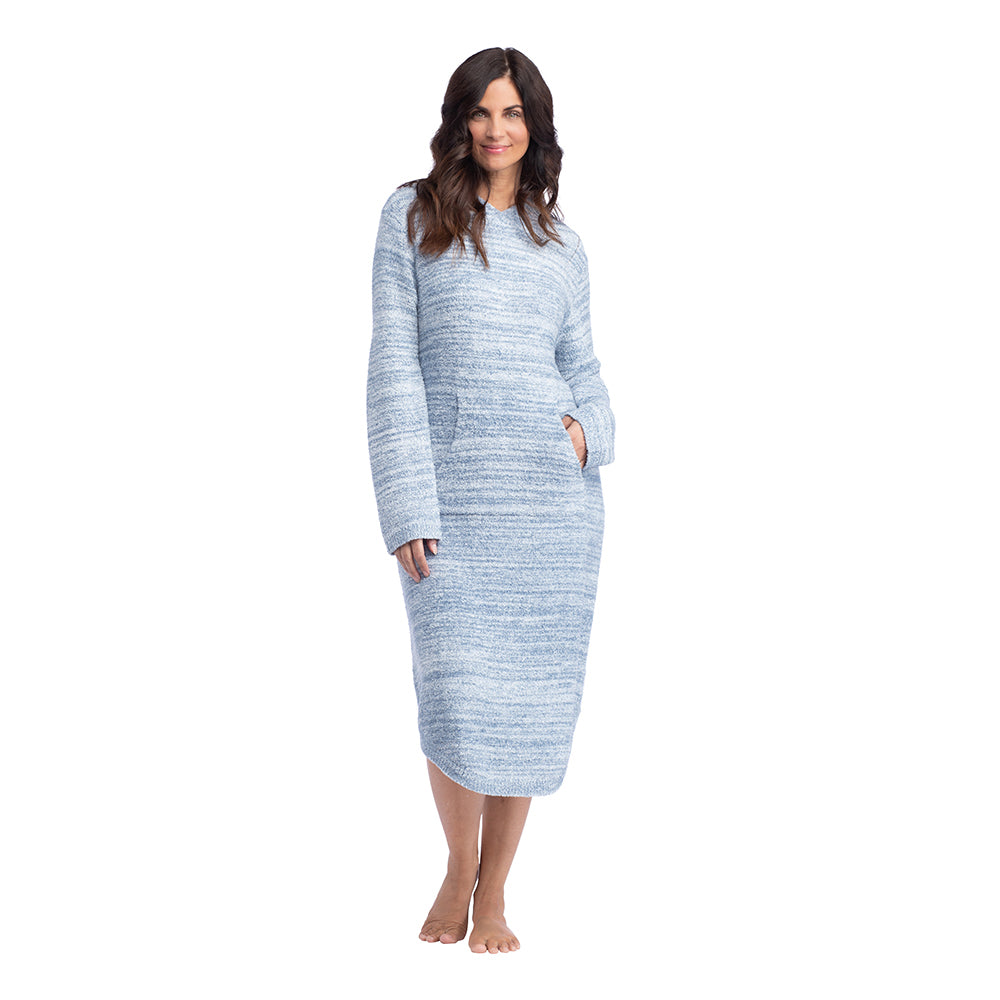 42" Marshmallow Hooded Lounger Heather Spring Lake
