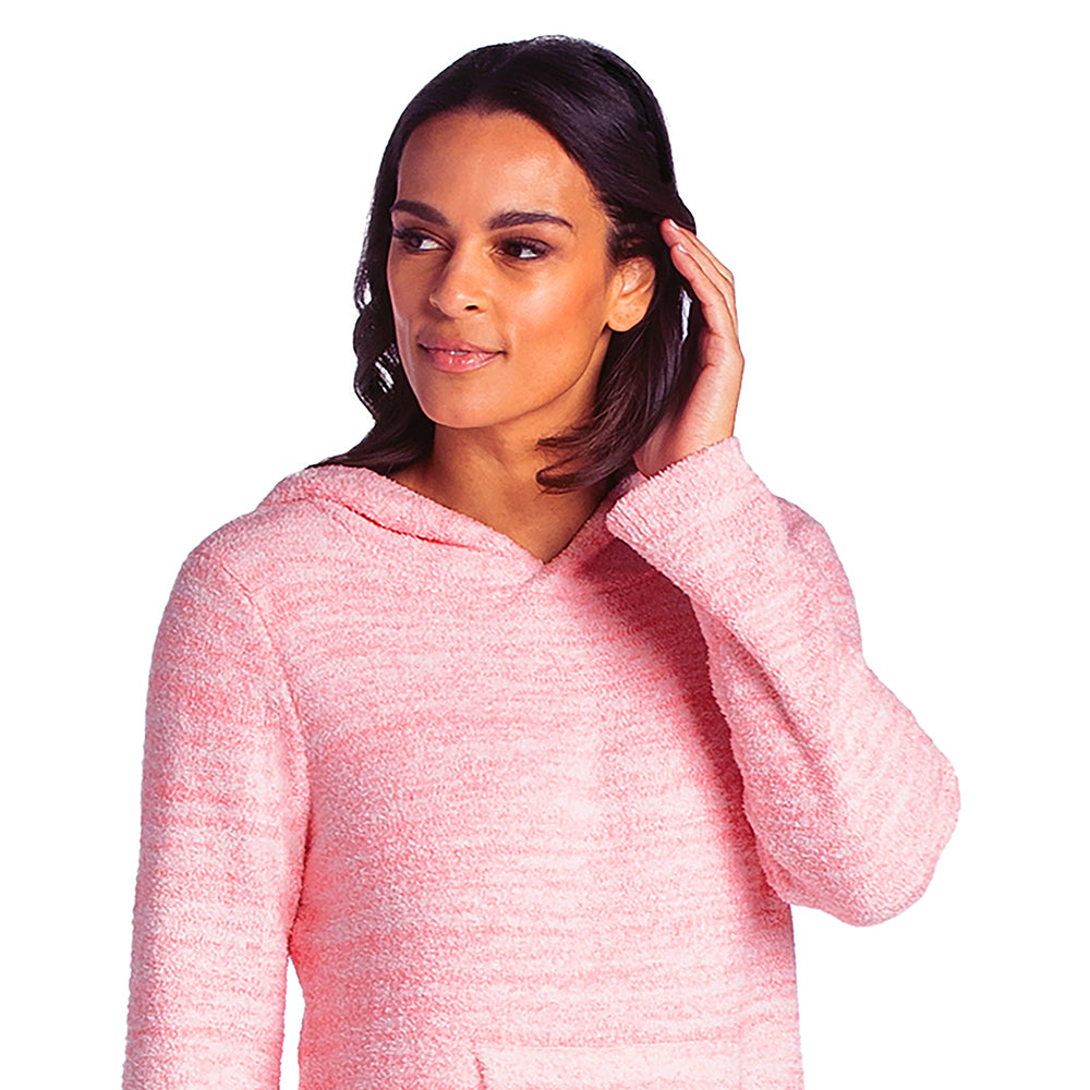 42" Marshmallow Hooded Lounger Strawberry