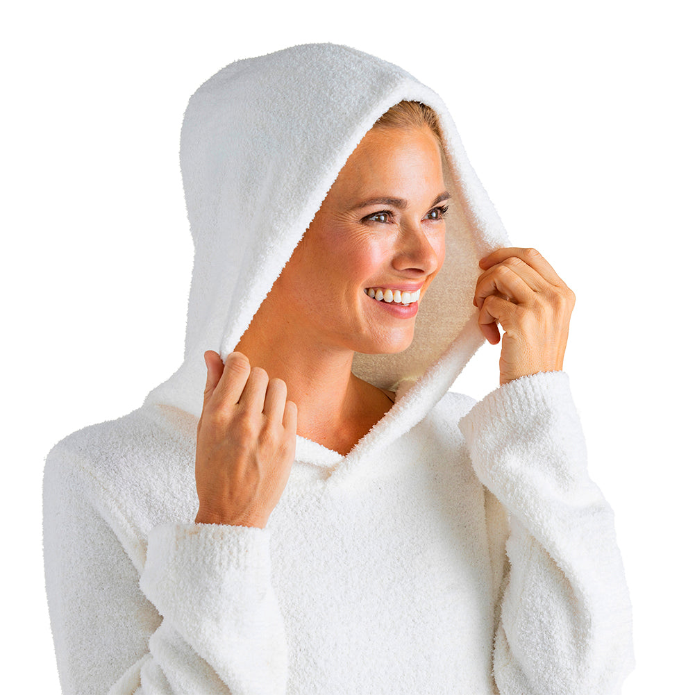 Marshmallow Hooded Lounger Ivory