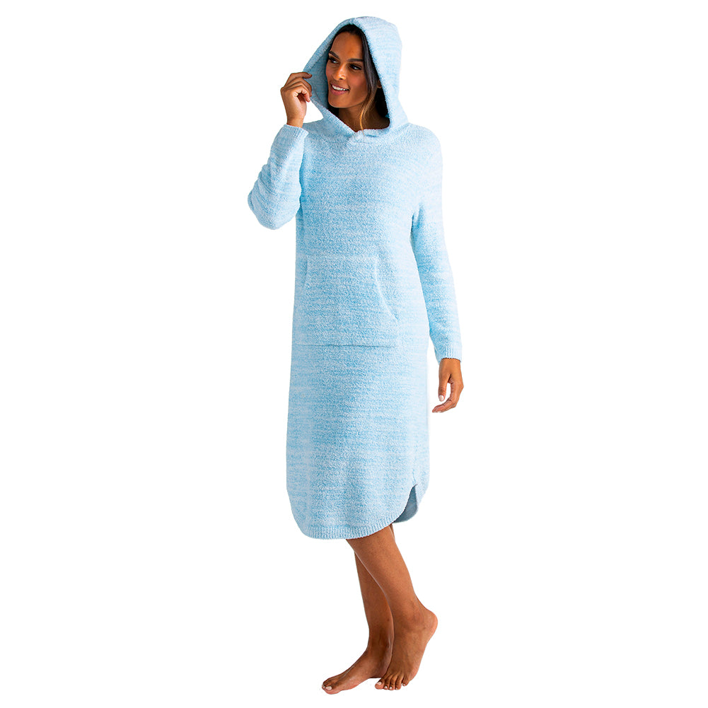 42" Marshmallow Hooded Lounger Light Blue
