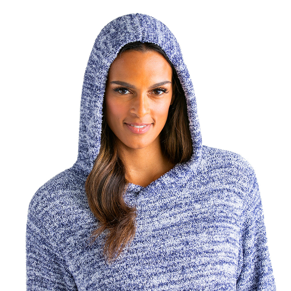 42" Marshmallow Hooded Lounger Navy