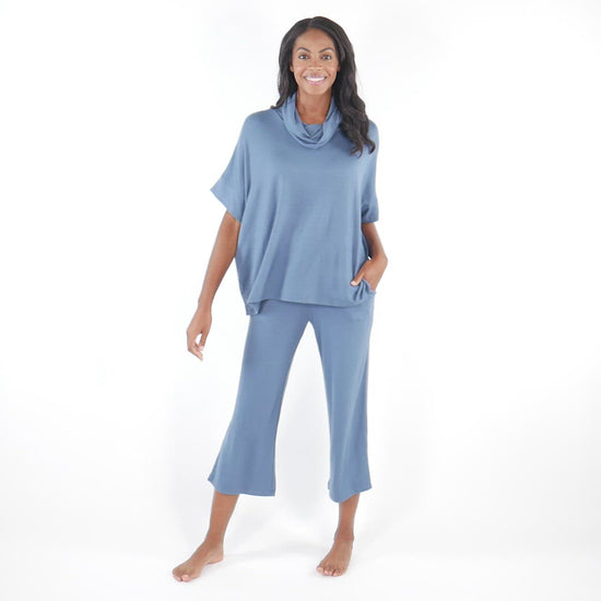 Dream Jersey Cowl Neck Lounge Set Softies